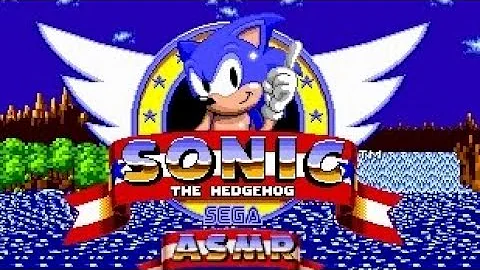 Sonic The Hedgehog (ASMR) (Full Playthrough) [Megadrive/Genesis]