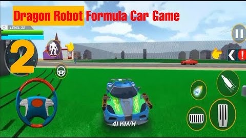 Dragon Robot Formula Car Game Android Gameplay # 2