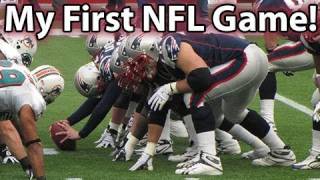 My First NFL Game! -- Miami Dolphins At The New England Patriots