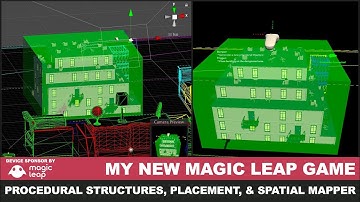 Magic Leap Game with Procedural Generated Structures, Placement, and Spatial Mapping
