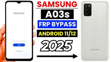 Samsung Galaxy A03s FRP Bypass 2025 Without Pc | Samsung (sm-a037f) google account bypass 2025