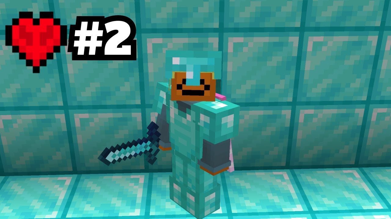 How I Got FULL DIAMOND in MINECRAFT HARDCORE… - YouTube