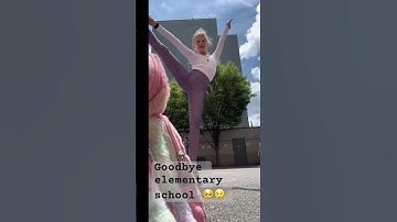 Thumbnail of #graduate #middleschool #elementaryschool #sad #transition #lastdayofschool #kick #flexible #rg #bye