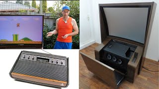 1970's Mitsubishi 50" FRONT Projection CRT TV