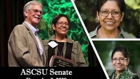 ASCSU Senate Celebrates Mary Ontiveros (December 9...