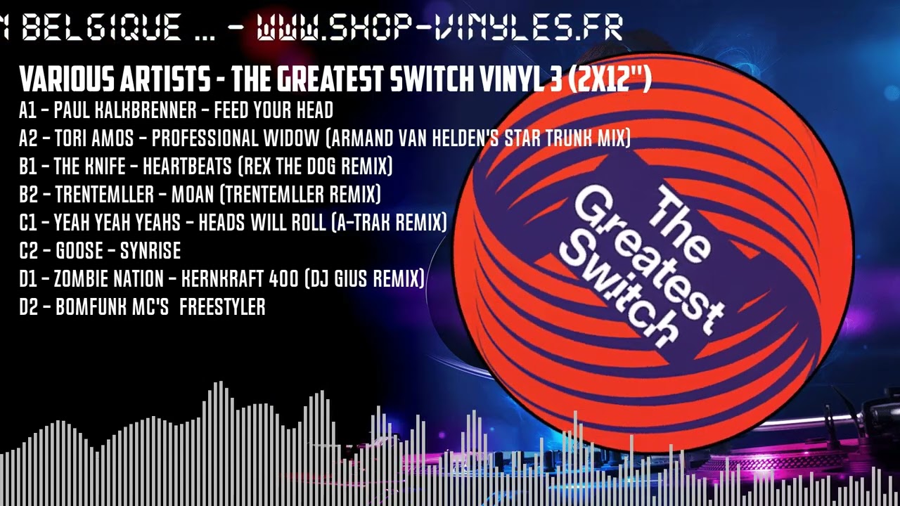 VARIOUS ARTISTS - THE GREATEST SWITCH VINYL 3 (2x12'') [BLACK