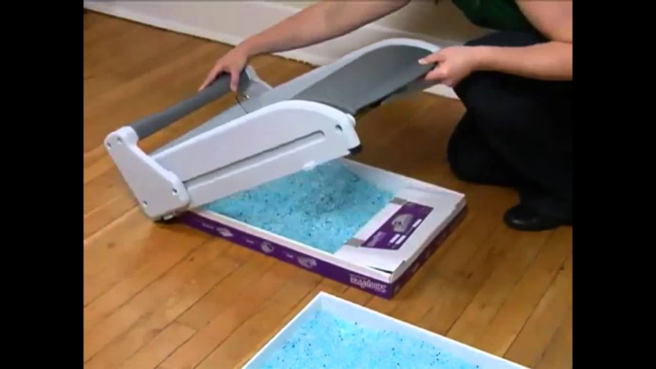 ScoopFree Slide Litter Box - YouTube