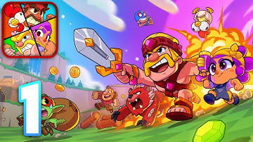 Squad Busters - Walkthrough Gameplay Part 1 - First Look / Tutorial (iOS, Android)