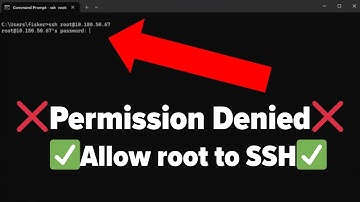 FIXED: Can’t SSH as root on Ubuntu (2025)