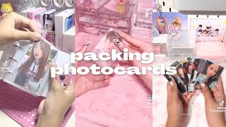 Packing Photocard Compilation (TikTok)