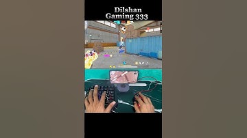 Phone To Mouse Keyboard connect to game play in free fire🖱️⌨️📲 #freefire #mixpro #geekgamer