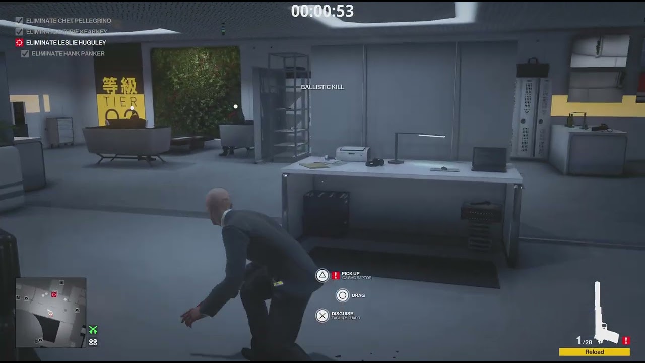 HITMAN WoA Upside down Contract