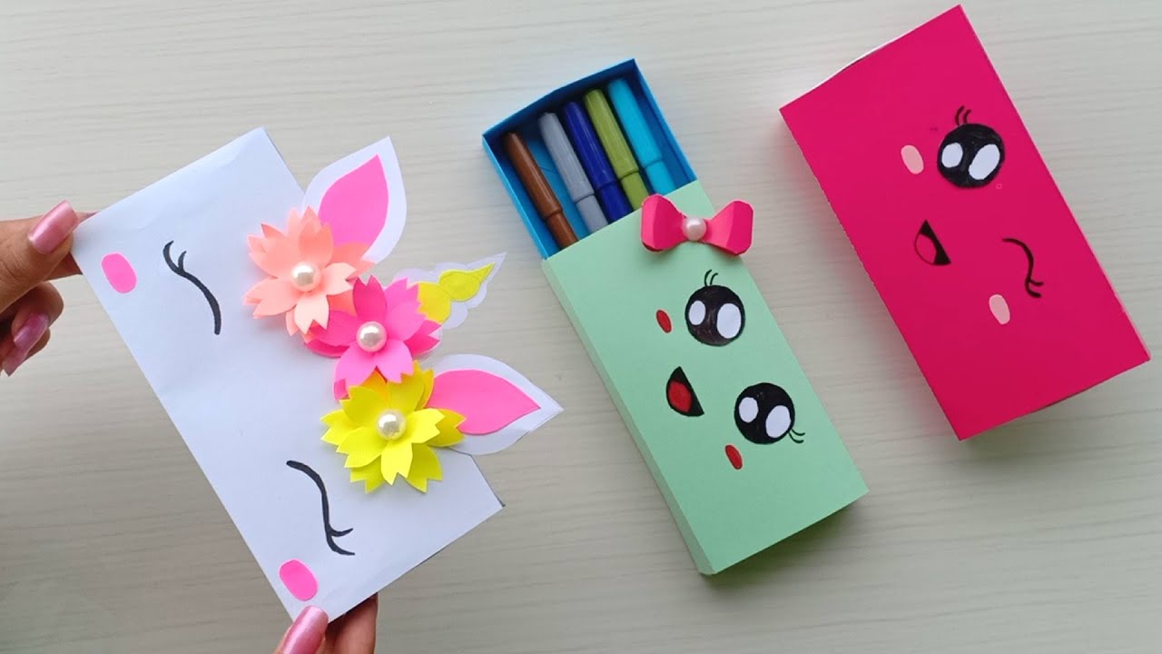 18 Easy DIY Paper Boxes, Paper Craft Ideas