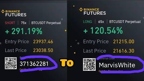 how to change Referral code to your name on Binance Futures