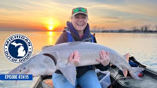 Sturgeon Fishing, Pheasant Hunt; Michigan Out of Doors TV #2415