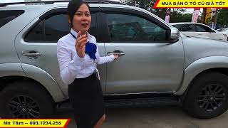 BÁN XE FORTUNER G 2016 - MÁY DẦU - SỐ SÀN - CHIẾC XE ĐƯỢC SĂN TÌM NHIỀU NHẤT TRÊN THỊ TRƯỜNG XE CŨ