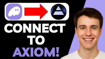 How To Connect Phantom Wallet To Axiom In 2025! (FULL TUTORIAL!)