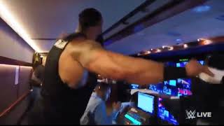 Braun Strowman demolishes a TV production truck  Raw, Jan  15, 2018