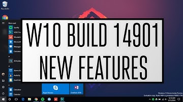 Windows 10 Build 14901 New Features(File Explorer)!
