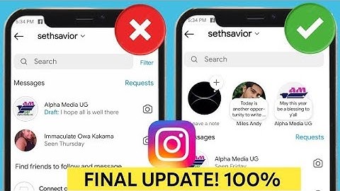 How to Fix Instagram Notes NOT Showing (2023)