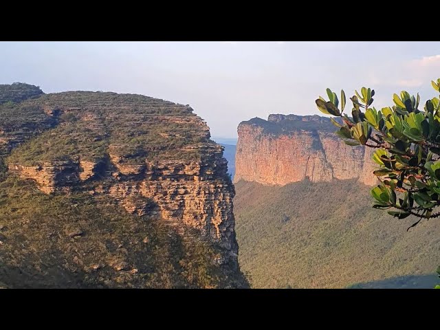 Vista aérea do Morro do Pai Inácio, Parque Nacional da Chapada Diamantina,  no Brasil. Planeta fantástico do Canyon, Banco de Video - Envato Elements