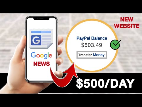 Earn $500 Per Day FROM GOOGLE NEWS (Make Money From Google 2021)