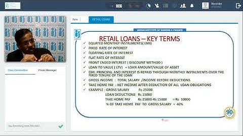 Chapter 5 - Loans & Advances: Retail Lending