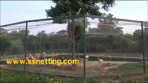 bird enclosure netting, bird cage mesh wire for sale, zoo fencing