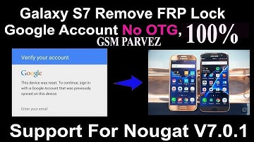 Galaxy S7 remove FRP lock Google account FREE no OTG, no PC