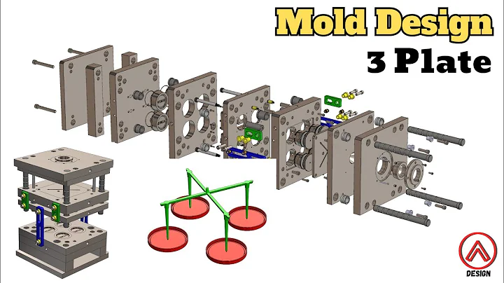 Injection Molding Animation - Assembly Sequence