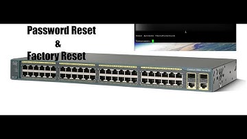 Cisco switch Password Reset & Factory Reset