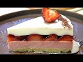 Клубничный ЖЕЛЕЙНЫЙ ТОРТ без выпечки./Cake jelly