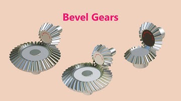 Bevel Gears - 3D Animation