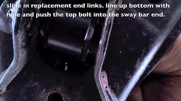 Moog Rear End link replacement Mazda 6 MPS Mazdaspeed