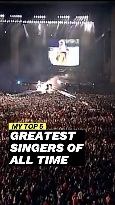 Top 5 penyanyi terbaik sepanjang masa,tuliskan versi anda dikomentar #freddiemercury #michaeljackson