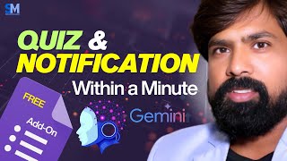 Create Google Form Quiz + Send Notifications with Add-on