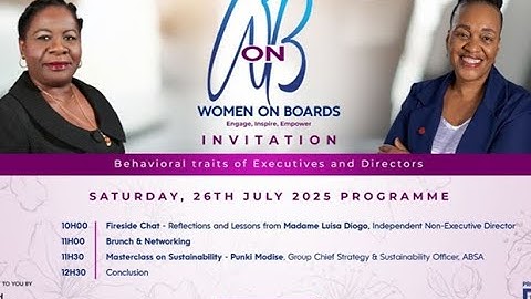 26 July 2025: Sustainable Leadership for Boards and Executives