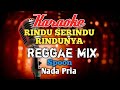 RINDU SERINDU RINDUNYA  Spoon Reggae mix Karaoke nada Pria
