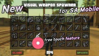 New Visual Weapon Spawner for GTA SA Mobile Release!
