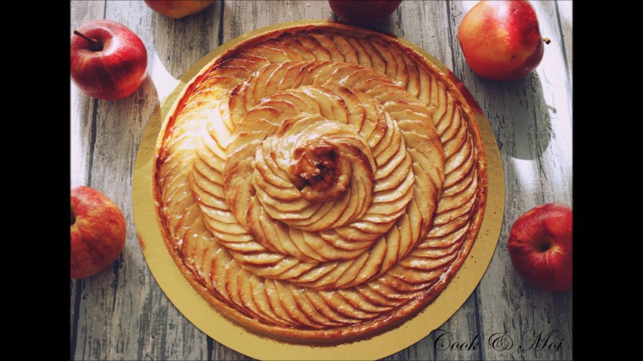Rosace Tarte Aux Pommes Youtube Rosace Tarte Aux Pommes Youtube
