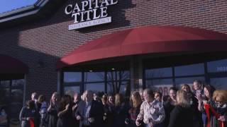 Ribbon Cutting, Capital Title Insurance Agency