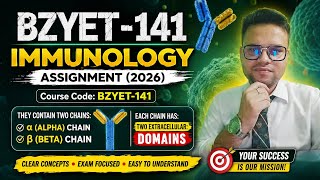🔥 BZYET-141 Immunology Assignment 2026 Full Solution | IGNOU BSCG | Important Questions &amp; Answers 💫