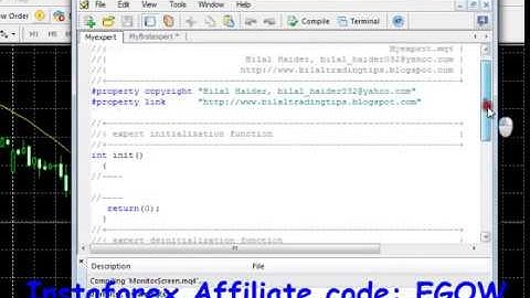The Basics of Writing An Expert Advisor in MQL4 - Code Tuts 2018 #1