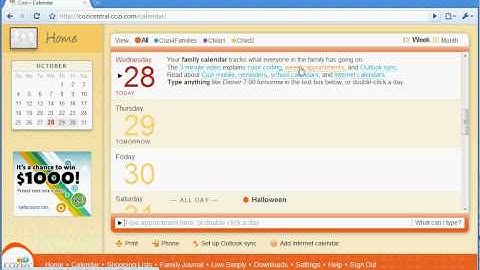 Cozi - How to add a weekly event to your Cozi Calendar