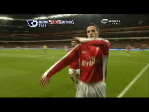 Arsenal 1 0 Liverpool RVP Arsenal 4ever