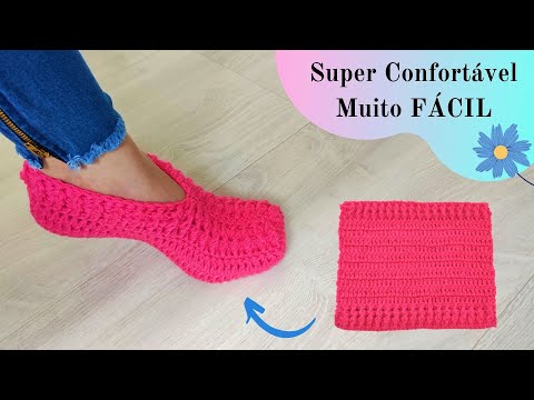 STEP BY STEP CROCHET PANTUFA FOR BEGINNERS