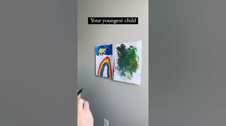 Your Firstborn vs. Middle vs. Youngest (How your kids make art)