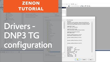 zenon Drivers - DNP3 TG configuration