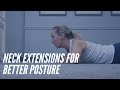 Neck Extensions For Better Posture - CORE Chiropractic