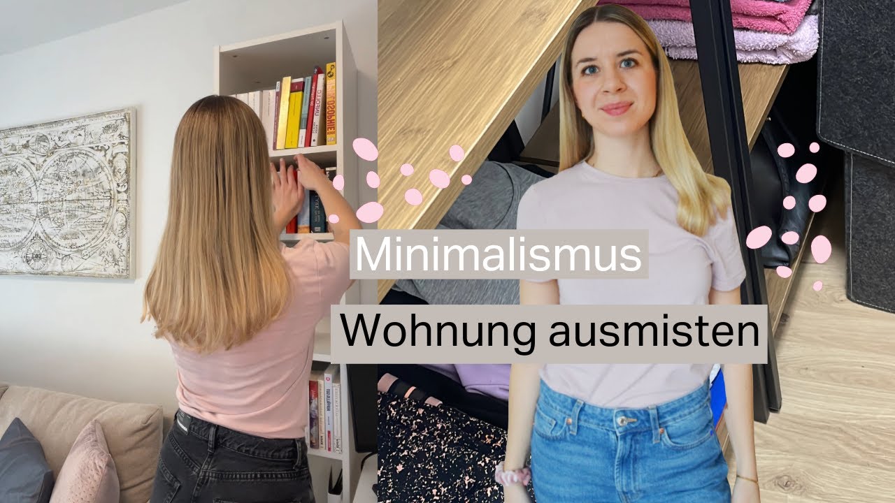 Minimalismus | Ich miste meine Einzimmerwohnung aus | DECLUTTER